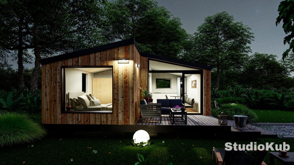 studio jardin dream moderne