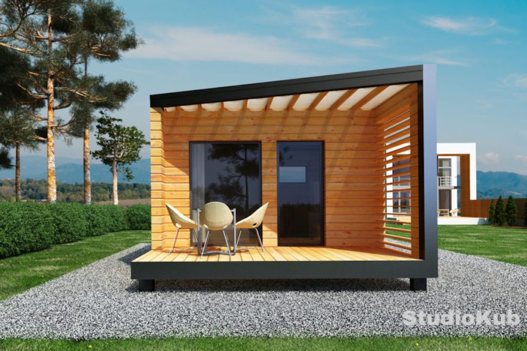 studio jardin kub 27 avec terrasse