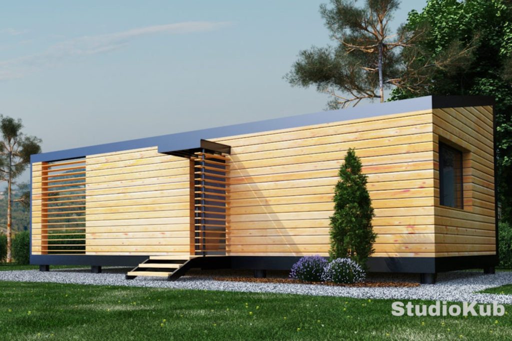 studio jardin kub 45 bois noir