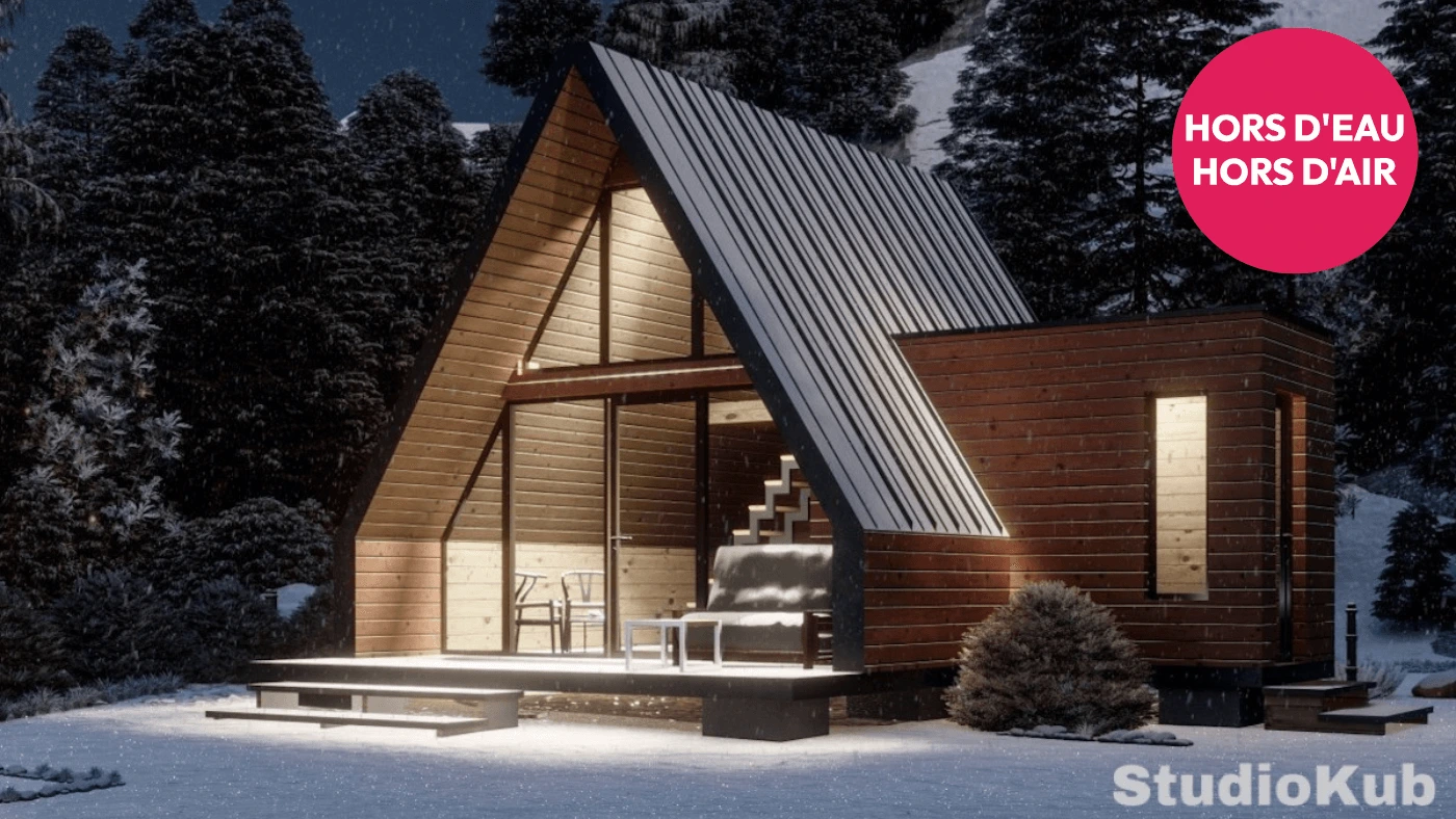 maison bois mini a
